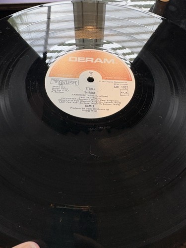 Vinyl record camel - lp,, mirage,