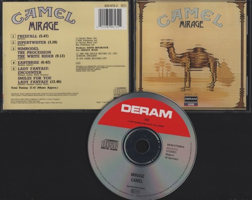 Camel mirage cd - camel, album