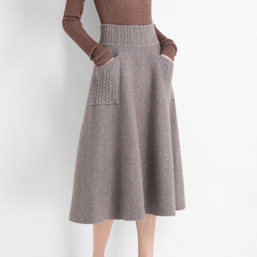 Damen strick hohe taille - damen,